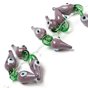 Handmade Lampwork Beads Strand