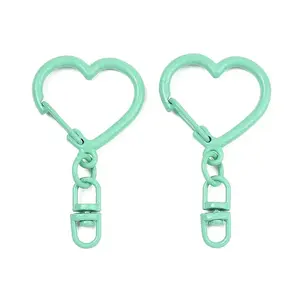 Spray Painted Zinc Alloy Spring Gate Rings