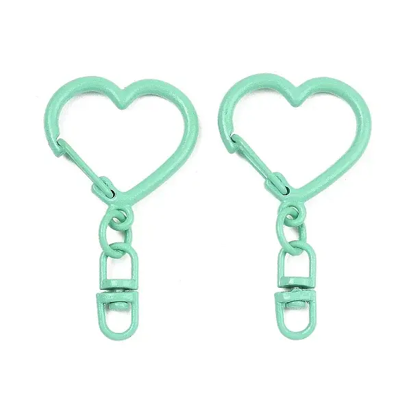 Spray Painted Zinc Alloy Spring Gate Rings