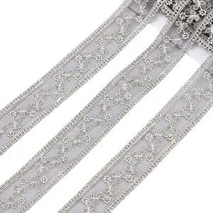 Polyester Hollow Embroidered Lace Trim