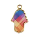 304 Stainless Steel Enamel Pendants