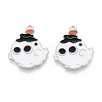 Halloween Theme Alloy and Enamel Pendants