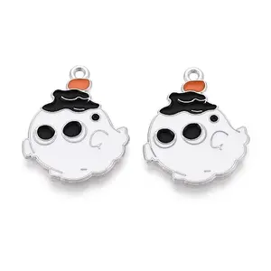 Halloween Theme Alloy and Enamel Pendants