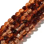 Crackle Glass Beads Strands