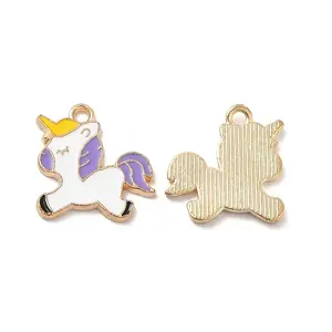 Alloy Enamel Pendants