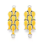 Alloy Enamel Connector Charms