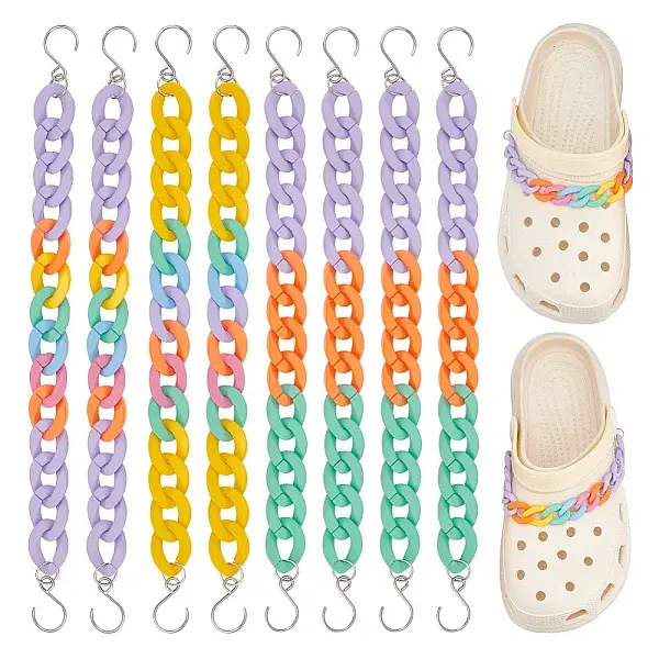 Acrylic Link Shoe Decoration Chain