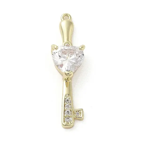 Brass Cubic Zirconia Pendents