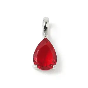 Brass Birthstone Pendants