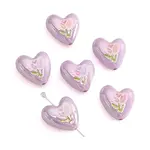 2Pcs UV Platings Acrylic Beads