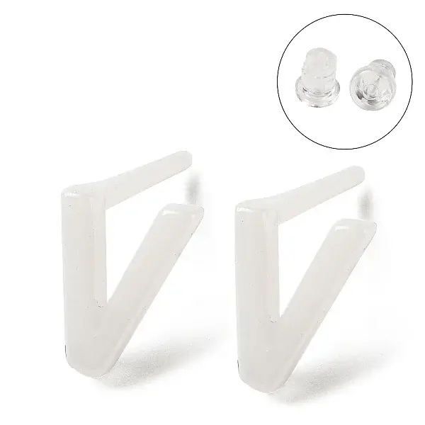 Hypoallergenic Bioceramics Zirconia Ceramic Stud Earrings