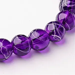 Drawbench Transparent Glass Beads Strands