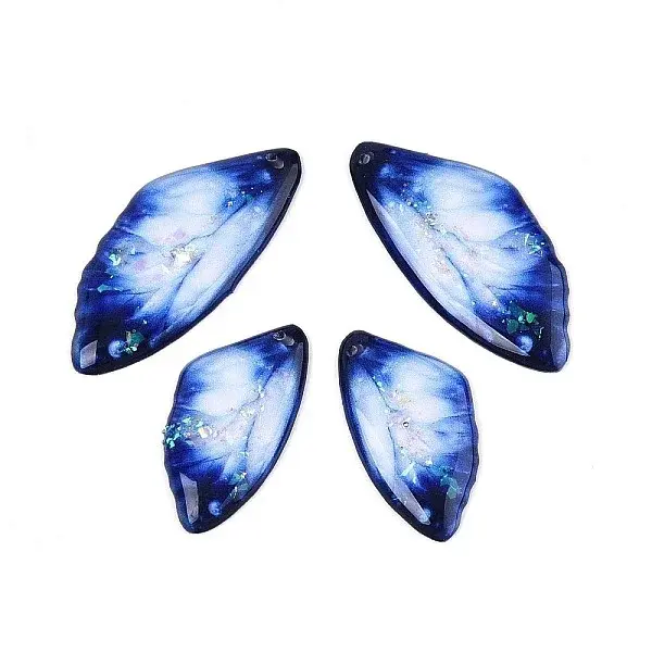 Transparent Epoxy Resin Pendants