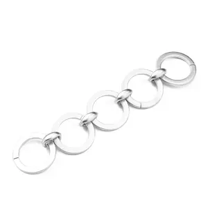 Handmade Spray Painted CCB Plastic Link Chains