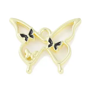Rack Plating Alloy Enamel Pendants