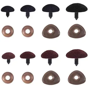 Flocky Plastic Cabochons for DIY Scrapbooking Crafts