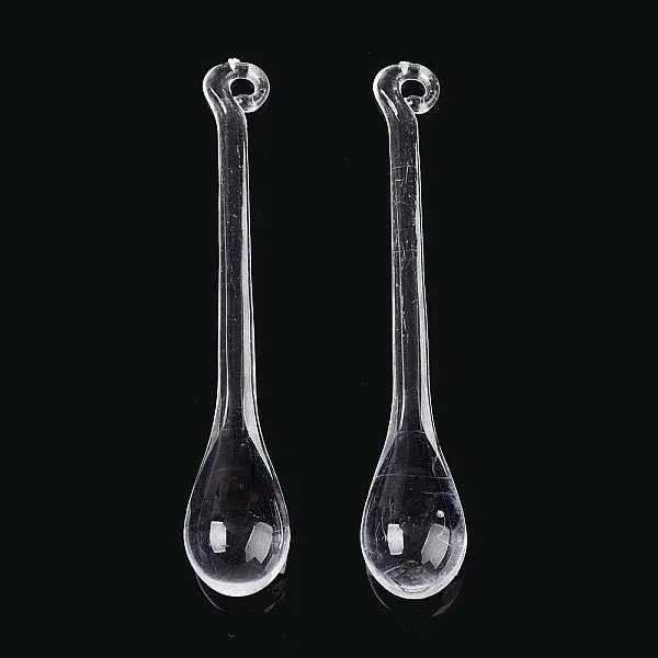 Transparent Plastic Big Pendants