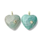 Natural Amazonite Pendants