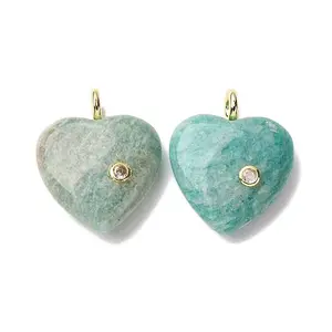 Natural Amazonite Pendants