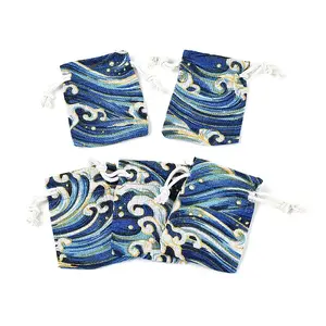 Burlap Packing Pouches