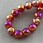 Electroplate Glass Bead Strands