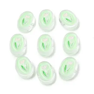 Transparent Acrylic Enamel Beads