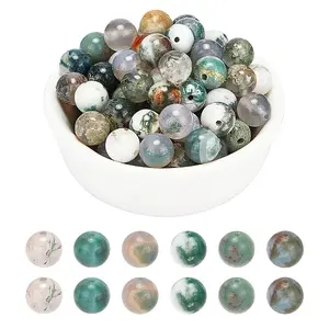 Natural Tree Agate Beads Strands
