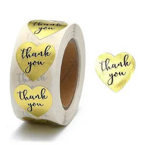 1 Inch Thank You Stickers