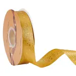 Single Face Hot Stamping Polyester Satin Ribbon