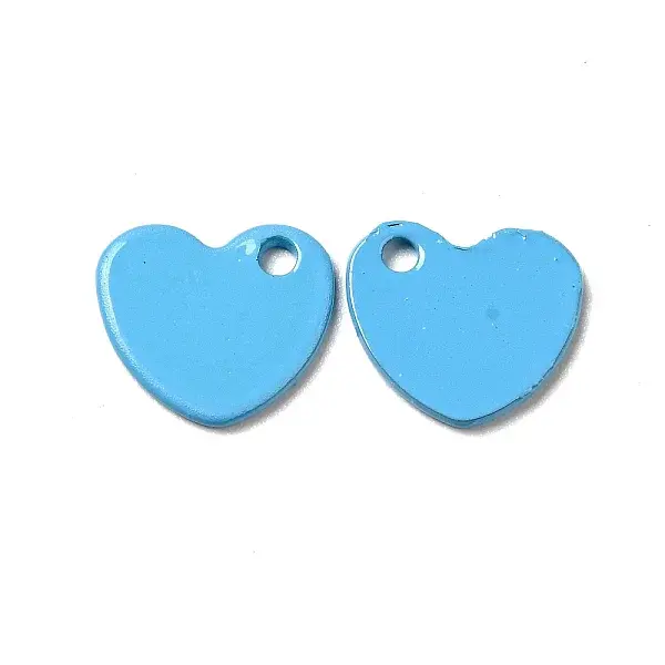 Spray Painted 201 Stainless Steel Charms