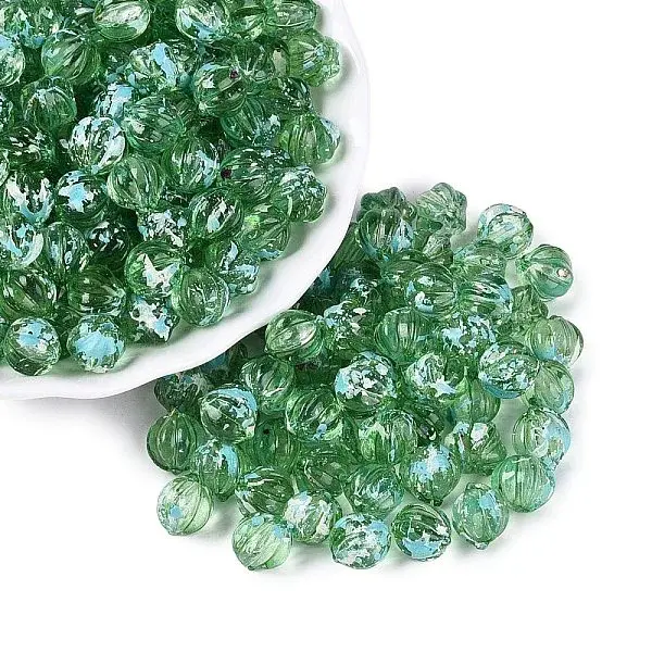 Picasso Transparent Glass Beads