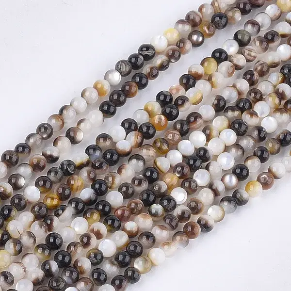 Black Lip Shell Beads Strands