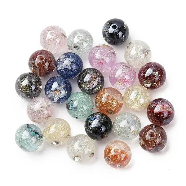 Luminous Transparent Resin Beads