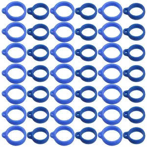 60Pcs 2 Style Silicone Pendant