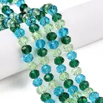 Transparent Glass Beads Strands