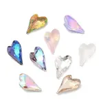 Pointed Back & Back Plated Glass Rhinestone Cabochons