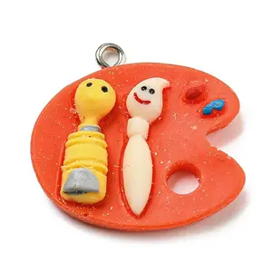 Opaque Resin Pendants