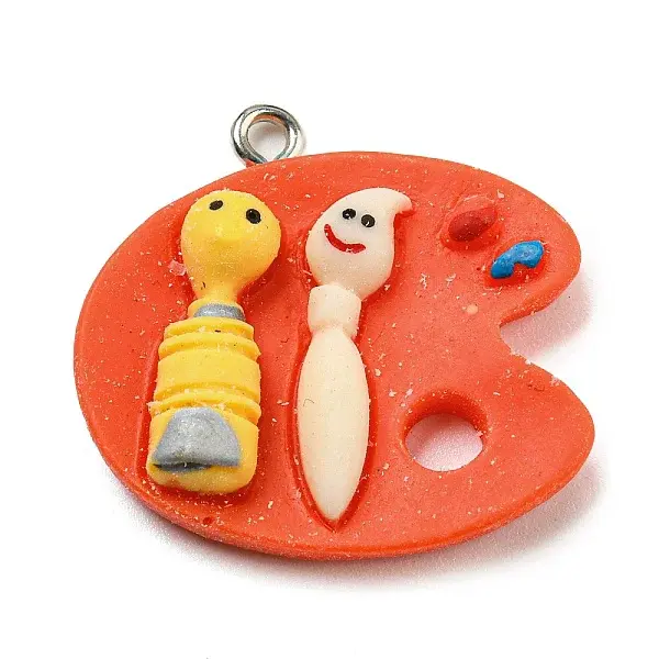 Opaque Resin Pendants