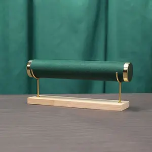 Velvet T Bar Bracelet Holder Stand