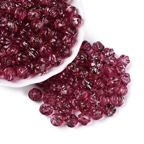 Picasso Transparent Glass Beads