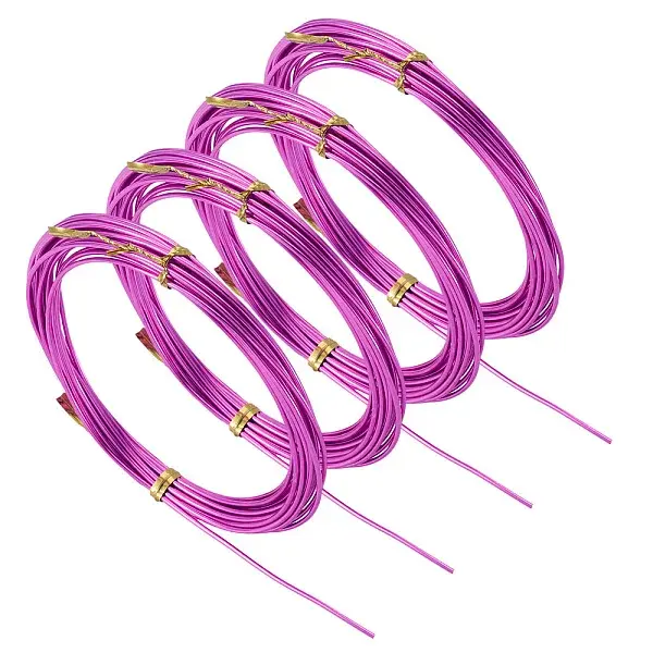 4 Rolls Round Aluminum Wire