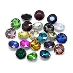 Pointed Back Glass Rhinestone Cabochons