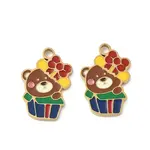 Christmas 304 Stainless Steel Enamel Pendants