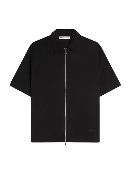 Bershka Košeľa  čierna