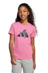Dětské tričko adidas růžová barva, JI9091