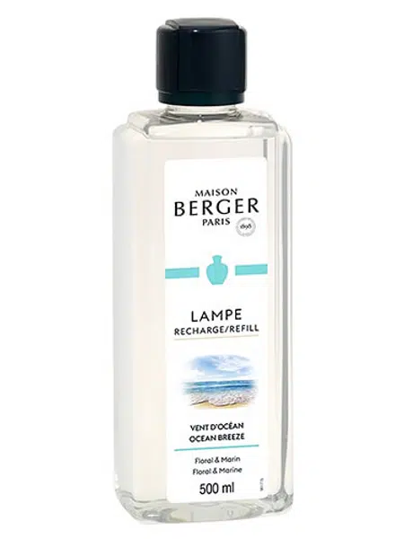 Maison Berger Paris Náplň do katalytickej lampy Ocean Breeze (Lampe Recharge/Refill) 500 ml