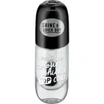 essence Rýchloschnúci vrchný lak na nechty Colour Shield (Top Coat) 8 ml