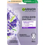 Garnier Hydratačná textilné maska proti prejavom únavy s výťažkom z levandule Skin Naturals Hydra Bomb (Tissue Mask) 28 g