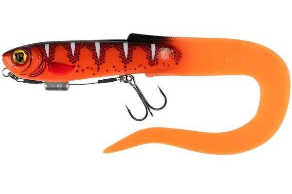 Fox rage gumová nástraha slick eel loaded uv red wake - 28 cm 57 g #1/0