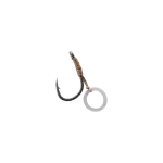Korum háčik s gumičkou banded hook hairs barbed - veľkosť 14